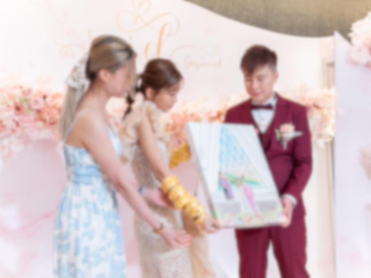 Live Wedding Painter Sophia Chu（蘇菲婚禮繪藝師）