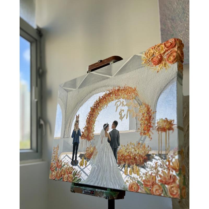 Live Wedding Painter Sophia Chu（蘇菲婚禮繪藝師）